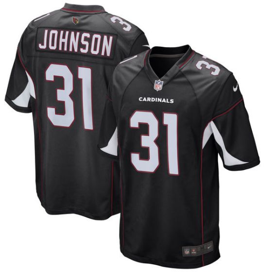 Youth Arizona Cardinals #31 David Johnson Nike Black Game NFL Jersey
